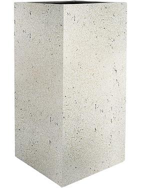 Кашпо Grigio high cube antique white Кашпо Grigio high cube antique white