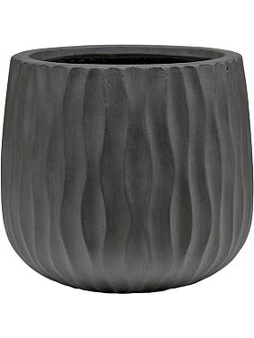Кашпо Wave pax s, charcoal cement Кашпо Wave pax s, charcoal cement
