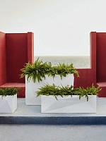 Кашпо Faz basic wall L126 W51 H80 см