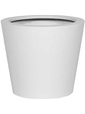 Кашпо Fiberstone bucket xs matt white Кашпо Fiberstone bucket xs matt white