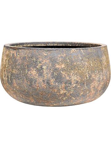 Кашпо Baq atlas bowl brown