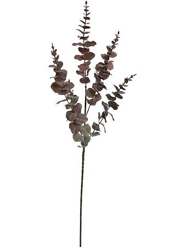 Ветка Эвкалипта с коричневыми листьями искусственная Ветка Эвкалипта с коричневыми листьями искусственная