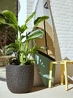 Кашпо Capi nature clay nl planter ball black D43 H41 см Кашпо Capi nature clay nl planter ball black D43 H41 см