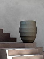 Кашпо Bordo tall balloon clay D40 H50 см