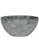 Кашпо Artstone fiona bowl grey D31 H15 см