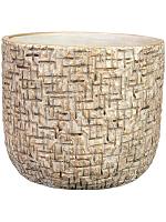 Кашпо Maxim pot shiny sand D20 H17 см
