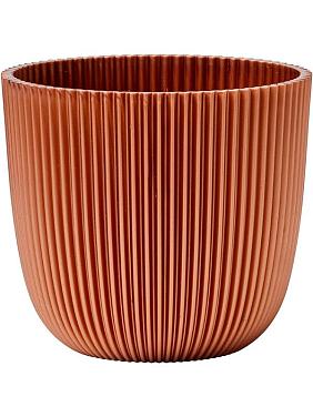 Кашпо Capi nature groove made with planter ball metallic copper Кашпо Capi nature groove made with planter ball metallic copper