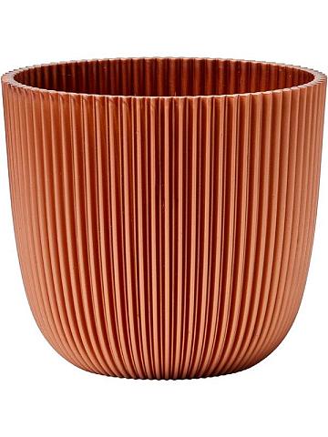 Кашпо Capi nature groove made with planter ball metallic copper Кашпо Capi nature groove made with planter ball metallic copper
