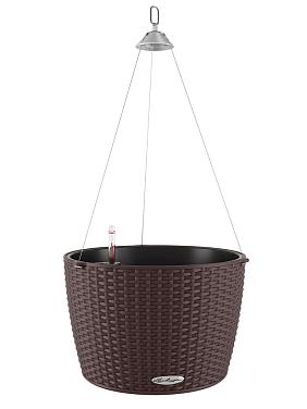 Кашпо подвесное Lechuza Nido Cottage 35 мокко