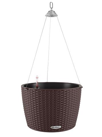 Кашпо подвесное Lechuza Nido Cottage 35 мокко