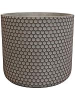 Кашпо Bernt pot shiny black D11 H11 см