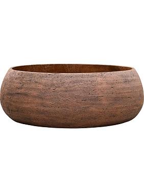 Кашпо Dolomites bowl dark brown Кашпо Dolomites bowl dark brown