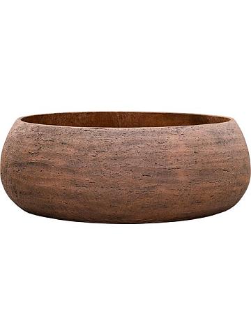 Кашпо Dolomites bowl dark brown Кашпо Dolomites bowl dark brown