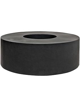Кашпо Fiberstone jumbo seating round black Кашпо Fiberstone jumbo seating round black