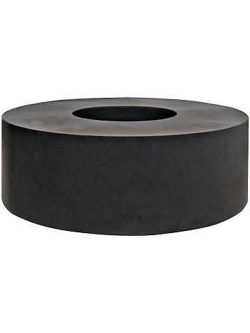 Кашпо Fiberstone jumbo seating round black Кашпо Fiberstone jumbo seating round black