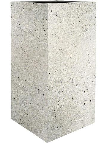 Кашпо Grigio high cube antique white Кашпо Grigio high cube antique white