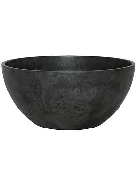 Кашпо Artstone fiona bowl black
