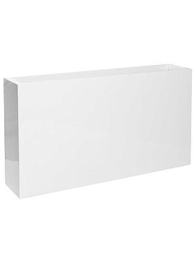 Кашпо Fiberstone jort slim s glossy white Кашпо Fiberstone jort slim s glossy white