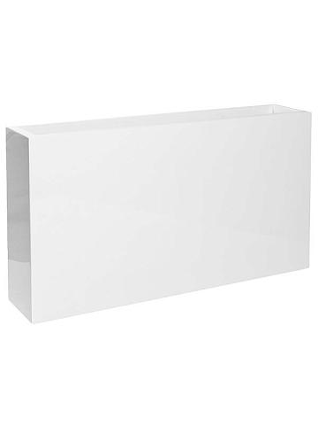 Кашпо Fiberstone jort slim s glossy white Кашпо Fiberstone jort slim s glossy white
