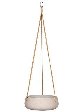 Кашпо подвесное Rough eileen (hanging) s grey washed Кашпо подвесное Rough eileen (hanging) s grey washed