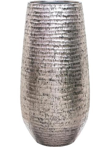 Кашпо Baq opus hammered darcy high silver (с техническим горшком) Кашпо Baq opus hammered darcy high silver (с техническим горшком)