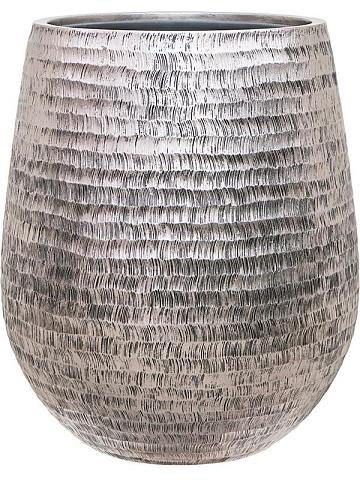 Кашпо Baq opus hammered darcy silver (с техническим горшком) Кашпо Baq opus hammered darcy silver (с техническим горшком)