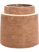 Кашпо Colorado pot terra dark D38 H36 см