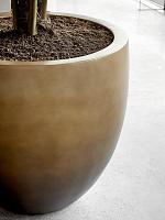 Кашпо Baq gradient balloon matt honey D54 H51 см