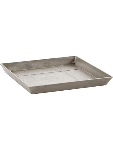 Поддон Ecopots square 40 taupe Поддон Ecopots square 40 taupe