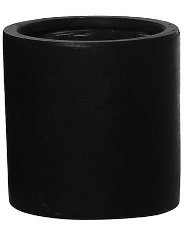 Кашпо Fiberstone puk s black Кашпо Fiberstone puk s black