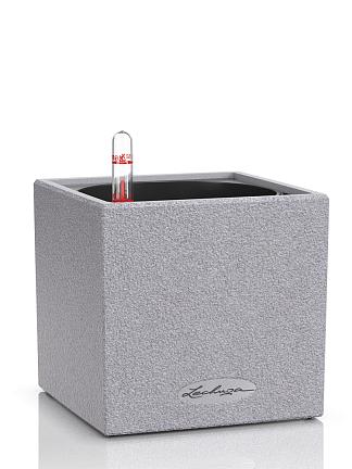 Кашпо Lechuza Canto Stone 14 (каменно-серый)