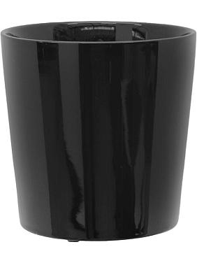 Кашпо Basic round minipot black Кашпо Basic round minipot black