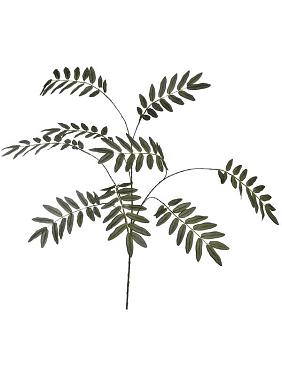 Ветка Бузины зеленая искусственная Ветка Бузины зеленая искусственная