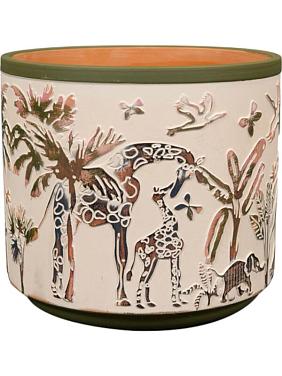 Кашпо Designed by lammie pot safari wildlife Кашпо Designed by lammie pot safari wildlife