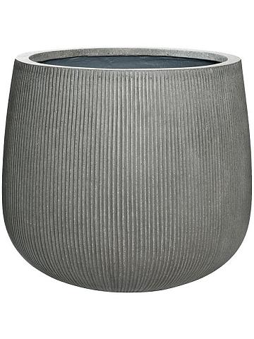 Кашпо Ridged vertically pax l dark grey Кашпо Ridged vertically pax l dark grey