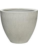 Кашпо Ridged vertically jesslyn s cement D51 H43 см