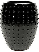 Кашпо Laos emperor black D54 H67 см