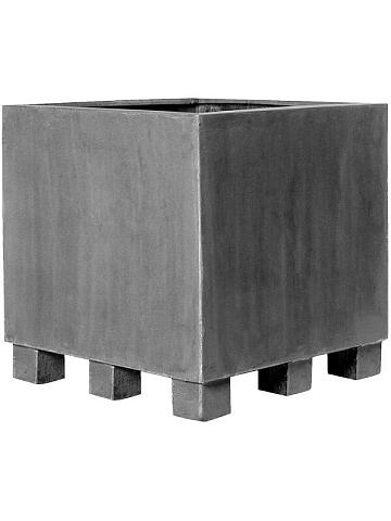 Кашпо Fiberstone jumbo xl grey Кашпо Fiberstone jumbo xl grey