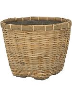 Кашпо Bohemian enrico l bamboo L50 H41 см Кашпо Bohemian enrico l bamboo L50 H41 см