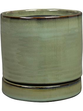 Кашпо с поддоном Lana pot with saucer sea green Кашпо с поддоном Lana pot with saucer sea green