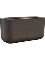 Кашпо Baq seren baffle deep mocha L100 W40 H50 см