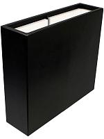 Кашпо Vepo betula rectangle anthracite L100 W40 H100 см