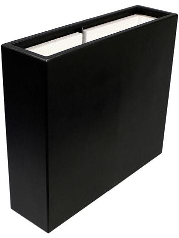 Кашпо Vepo betula rectangle anthracite Кашпо Vepo betula rectangle anthracite