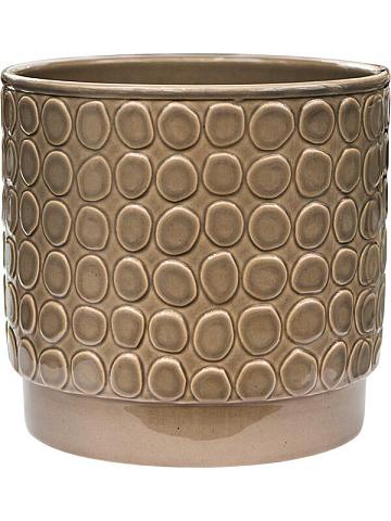 Кашпо Eno pebble pot grey