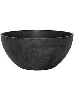 Кашпо Artstone fiona bowl black D31 H15 см