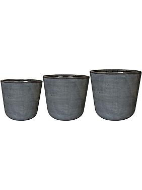 Кашпо Freya pot grey (набор 3 шт) Кашпо Freya pot grey (набор 3 шт)