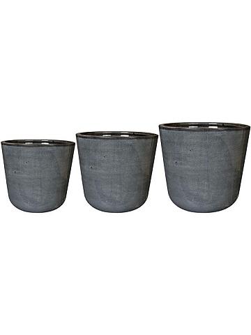 Кашпо Freya pot grey (набор 3 шт) Кашпо Freya pot grey (набор 3 шт)