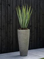 Кашпо Cement & stone dax l dioriet grey D37 H80 см