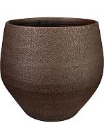 Кашпо Noor pot velvet brown D36 H33 см Кашпо Noor pot velvet brown D36 H33 см