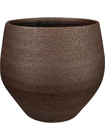 Кашпо Noor pot velvet brown